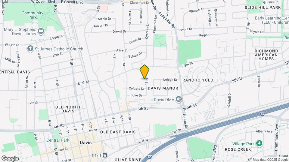 729 M St Map and Location Details