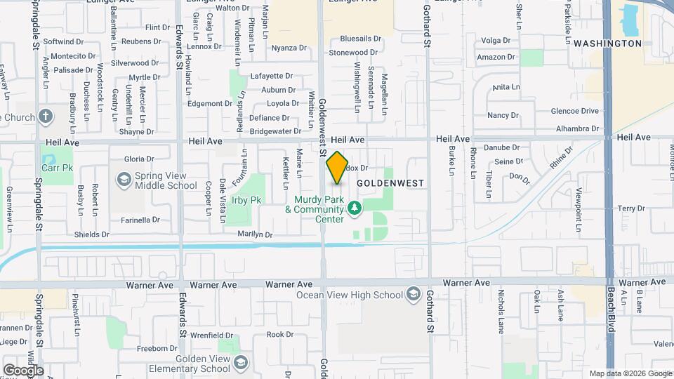 16661 Bartlett Ln Map and Location Details