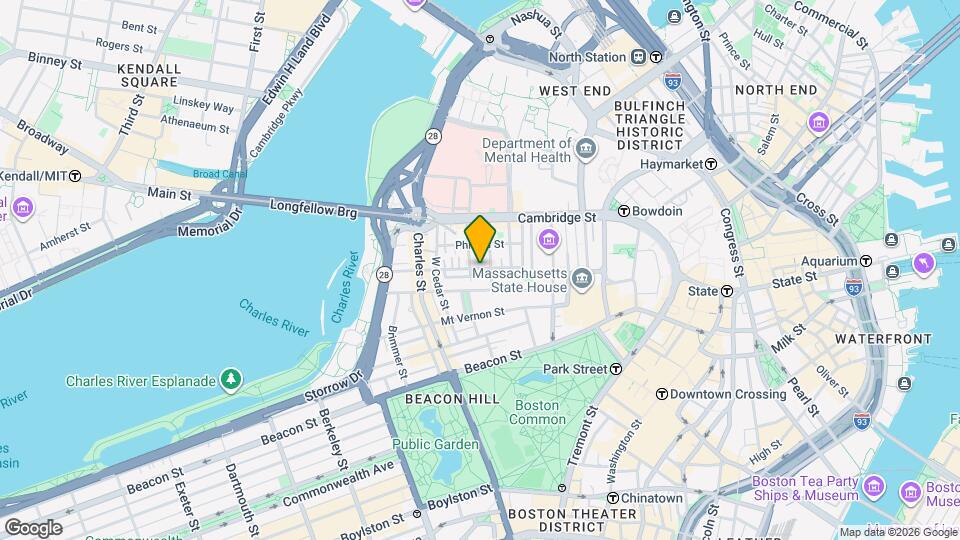 50 Revere St Map and Location Details