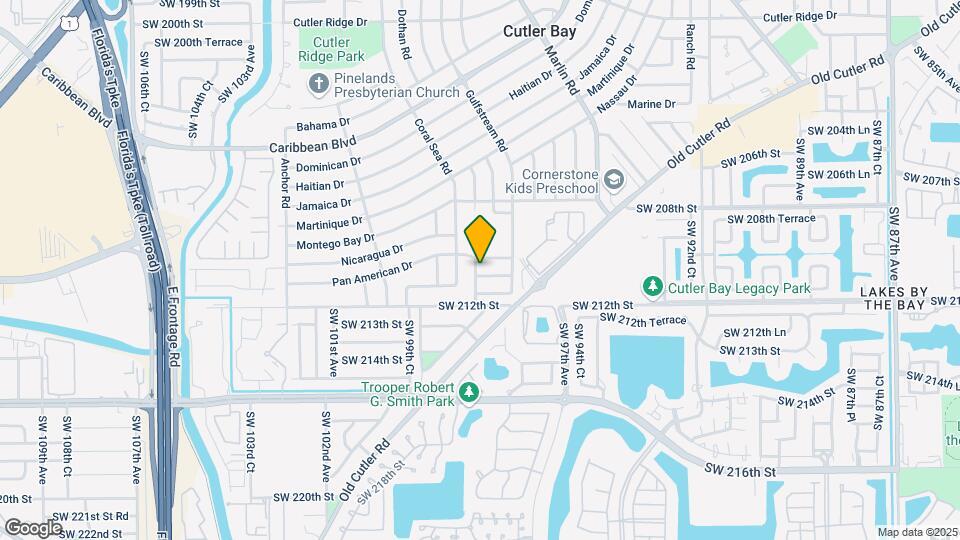 9785 SW 210th Terrace Map and Location Details