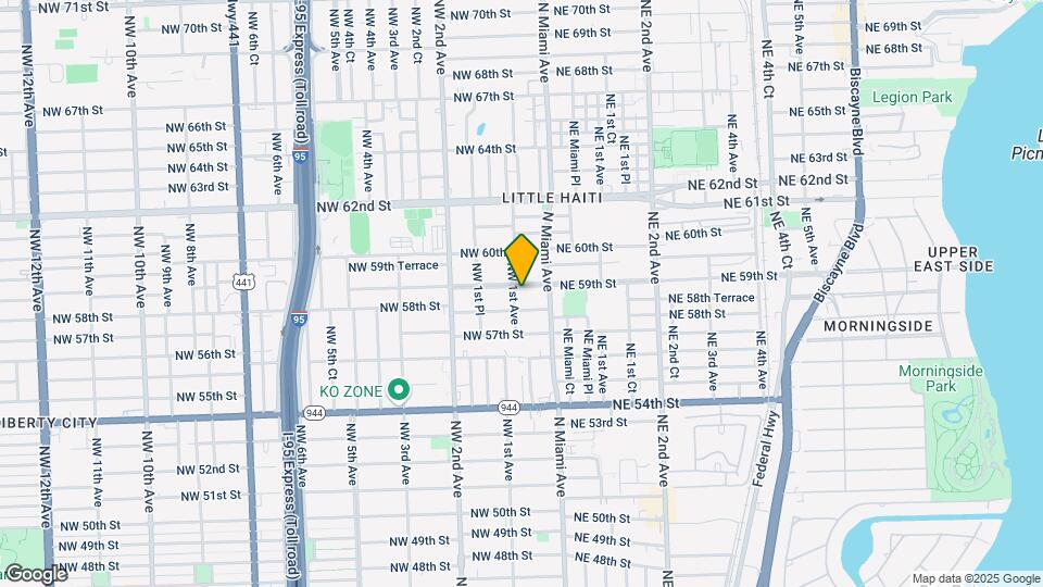 70 NW 59th St Map and Location Details