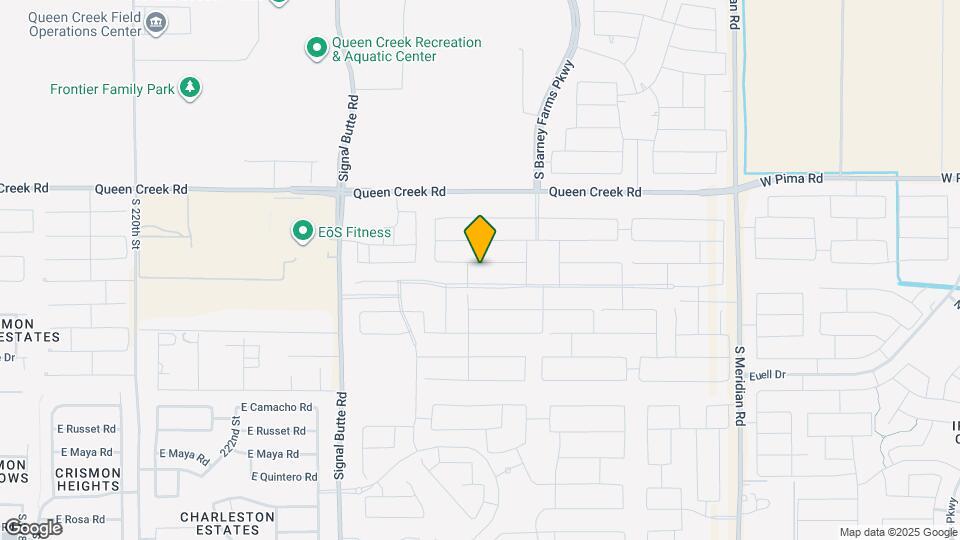 22681 E Bonanza Way Map and Location Details
