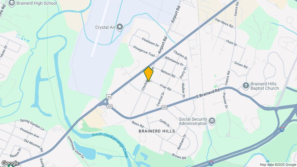 210 Chickamauga Rd Map and Location Details