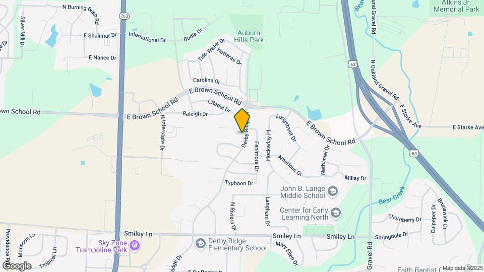 4709 Derby Ridge Dr Map and Location Details