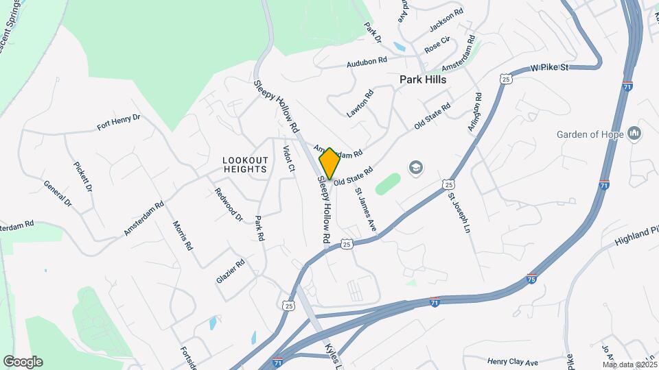 1398 Sleepy Hollow Rd Map and Location Details