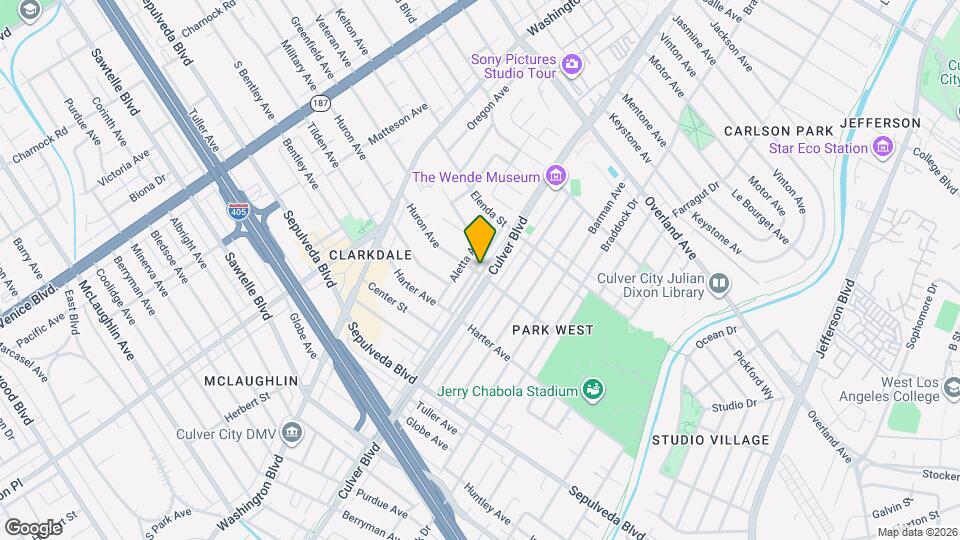 10999 Culver Blvd, Unit 10999 Map and Location Details