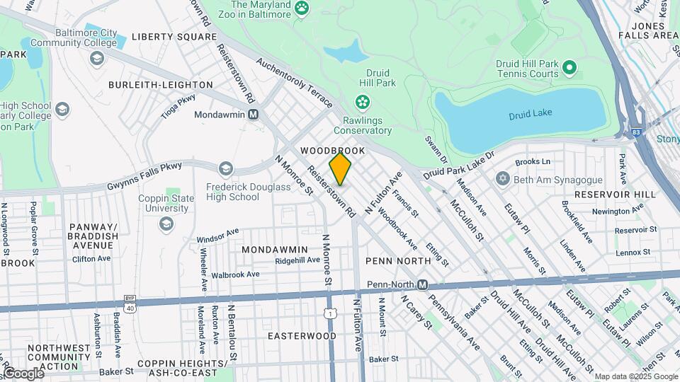 2265 Reisterstown Rd Map and Location Details
