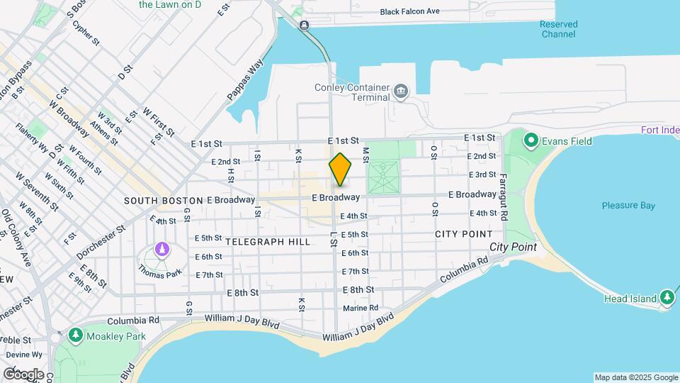 762 E Broadway, Unit 1 Map and Location Details