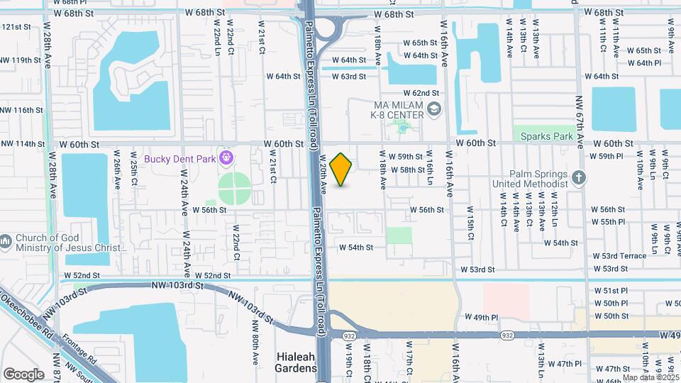 5775 W 20th Ave Map and Location Details