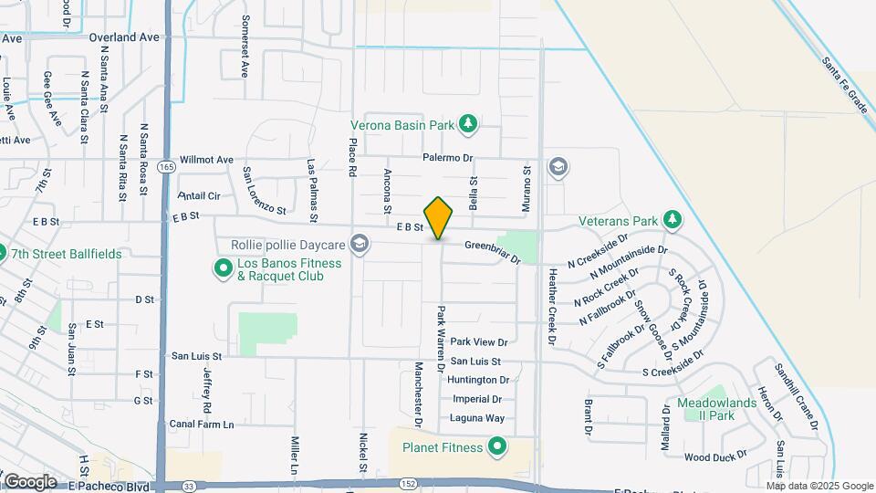 2035 Greenbriar Dr Map and Location Details
