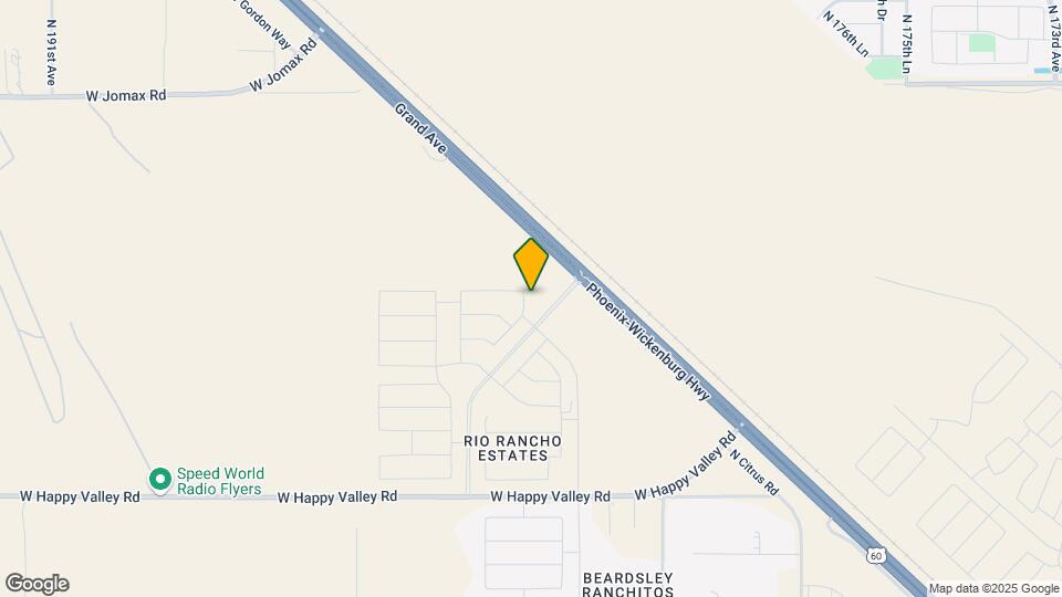 25783 N 184th Dr Map and Location Details