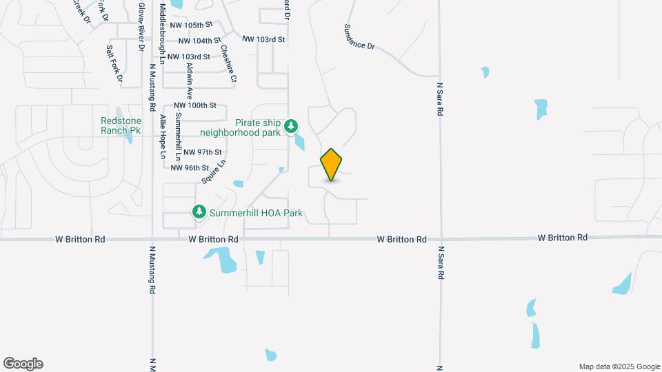 10825 NW 95th St Map and Location Details