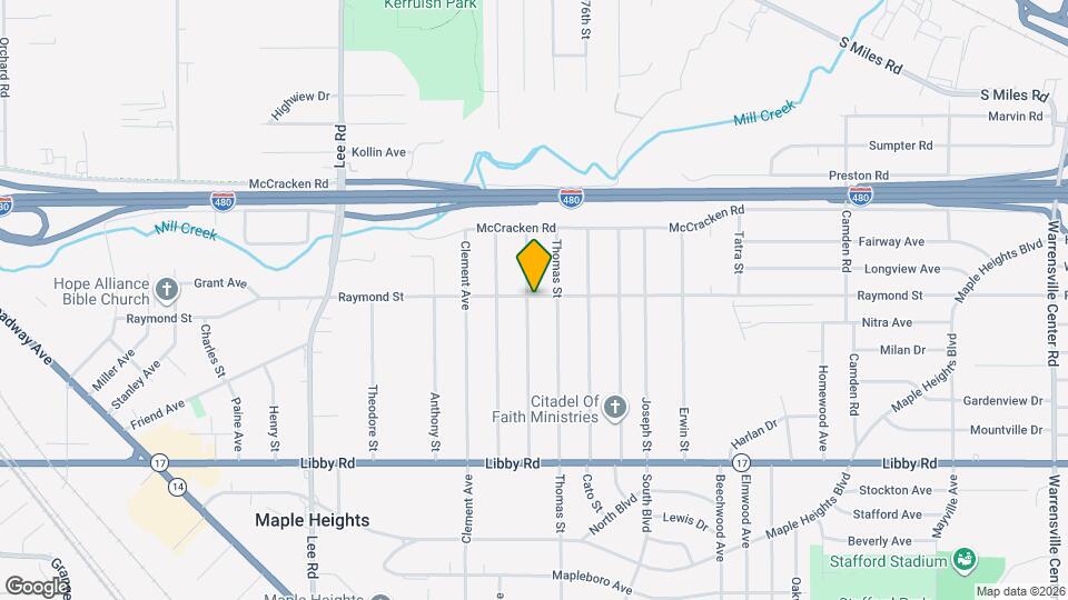 5103 Philip Ave Map and Location Details