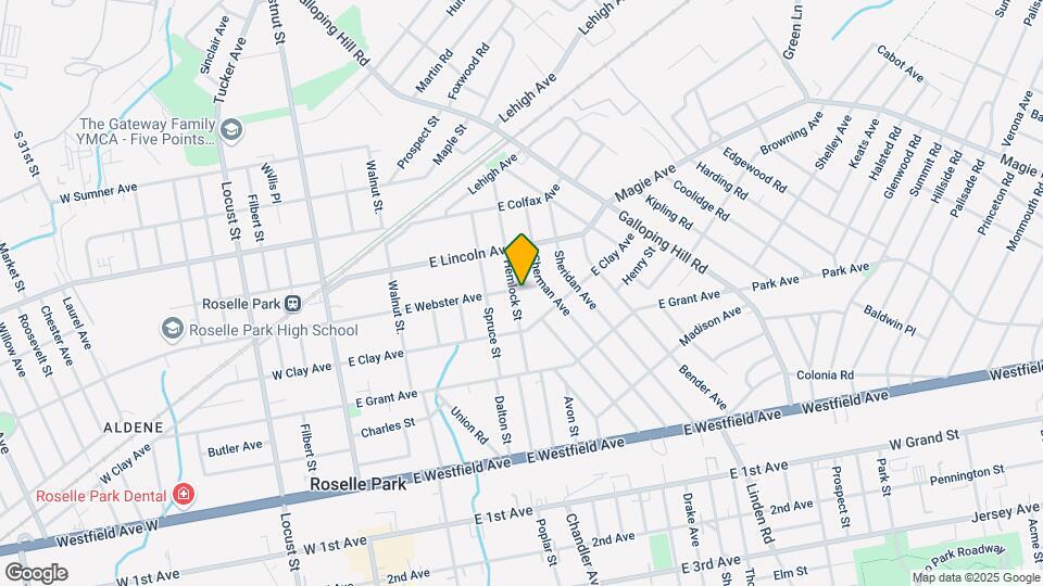 304 E Webster Ave, Unit B Map and Location Details