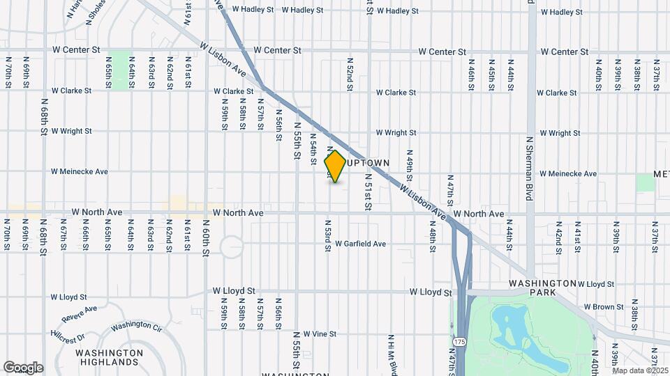 2350 N 53rd St Map and Location Details