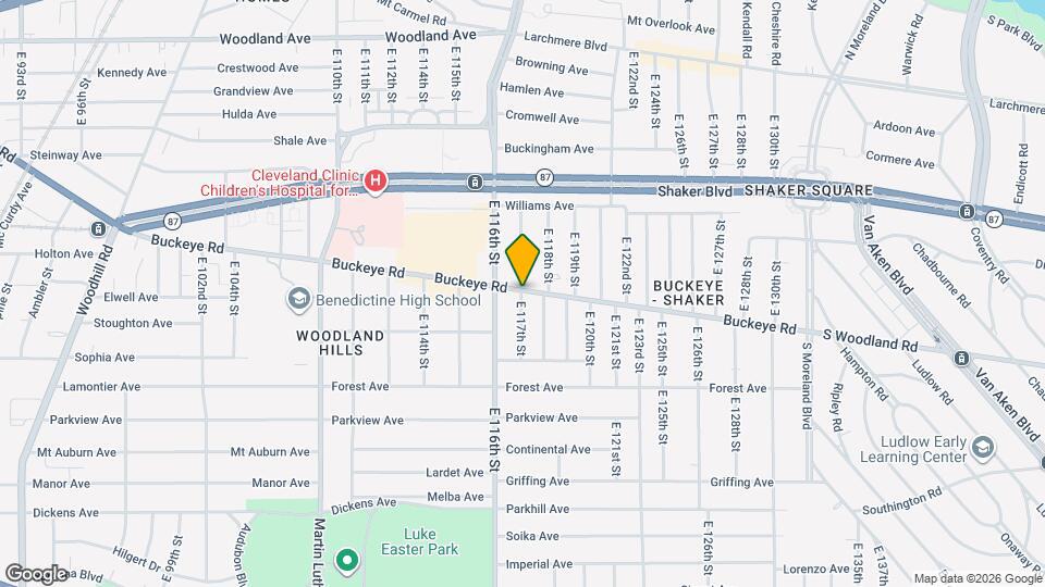 11702 Buckeye Rd, Unit 6 Mapa y Detalles de la Ubicación