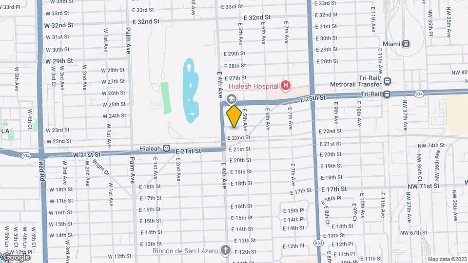 440 E 23rd St Mapa y Detalles de la Ubicación