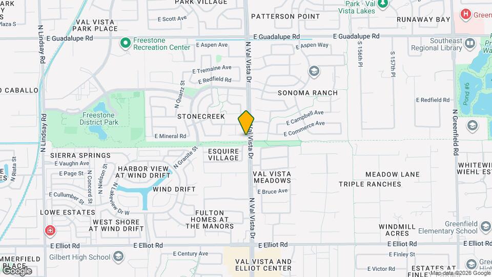 1549 E Mineral Rd Map and Location Details