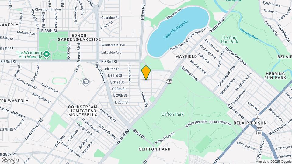 1923 E 31st St Map and Location Details