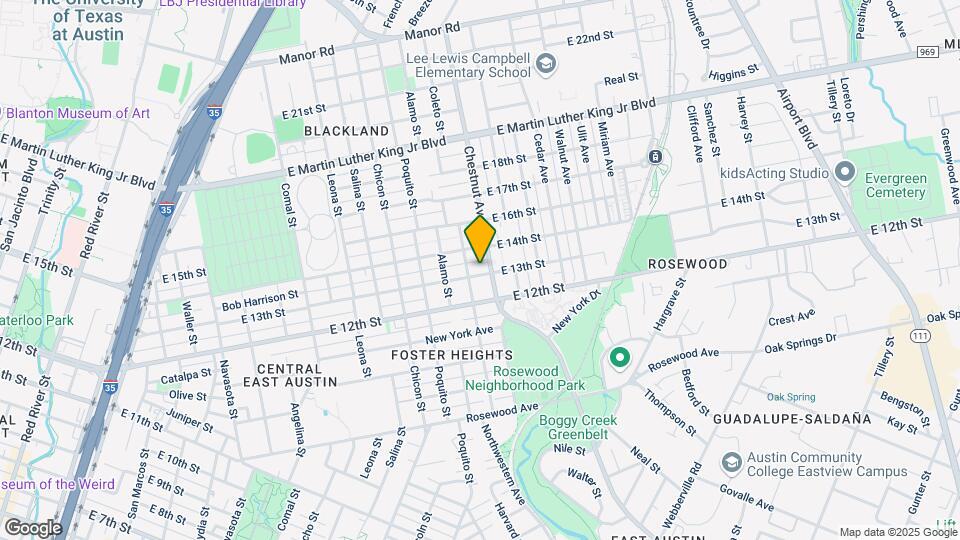 2204 E 13th St Mapa y Detalles de la Ubicación
