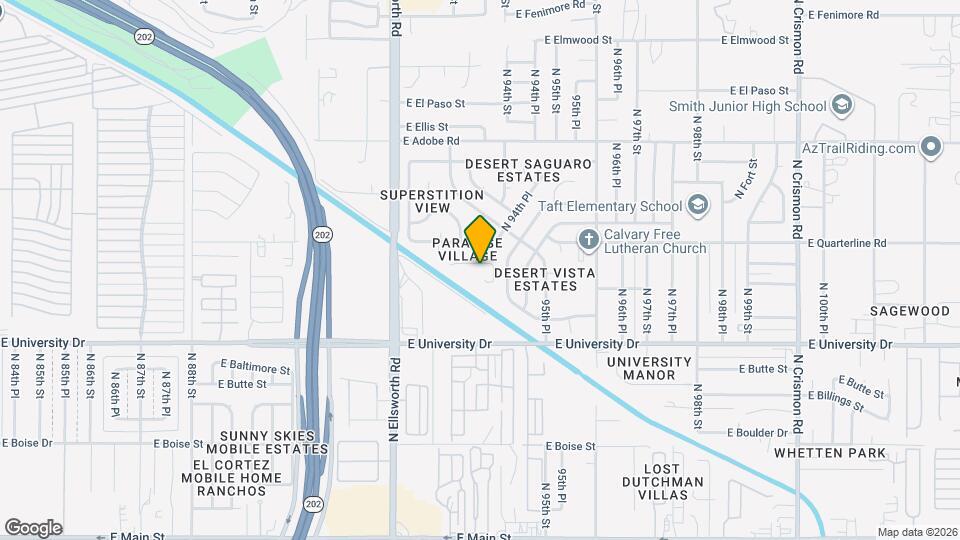 9351 E Contessa St Map and Location Details