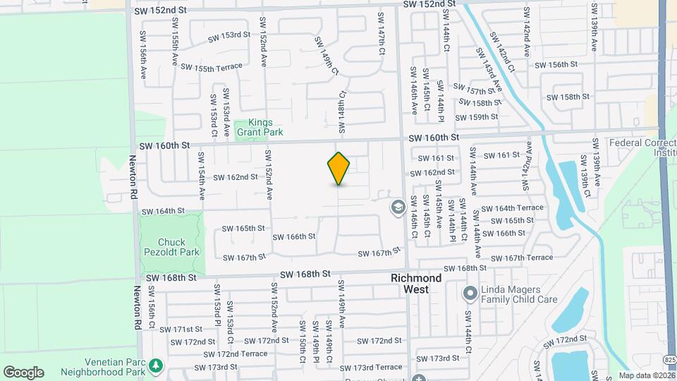 14894 SW 163rd St Map and Location Details