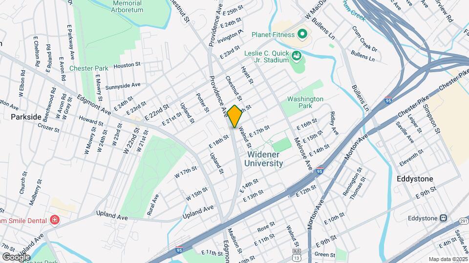 1721 Providence Ave Mapa y Detalles de la Ubicación