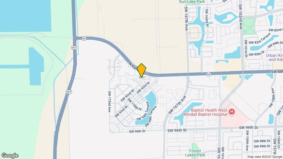 9050 SW 169th Ct Mapa y Detalles de la Ubicación