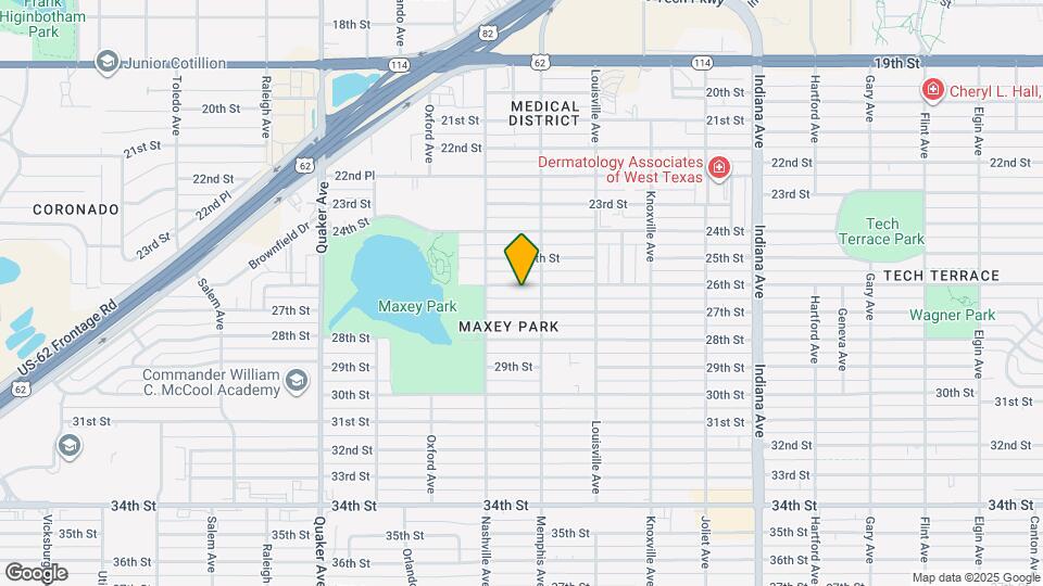 3807 26th St Map and Location Details