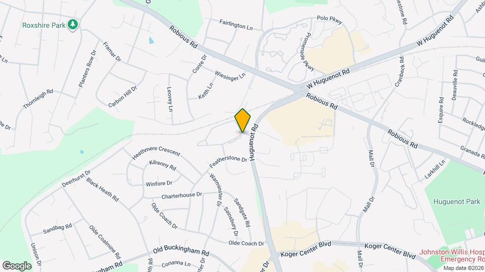 11705 S Briar Patch Dr Map and Location Details