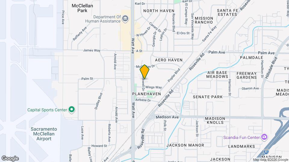 5404 Rockwell Dr Map and Location Details