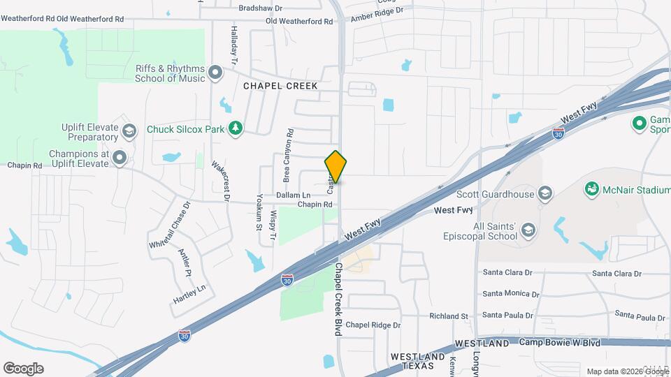 2745 Castro Ln Map and Location Details