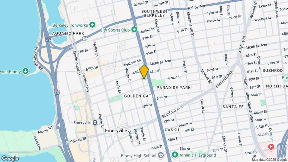 1131-1135 63rd St Mapa y Detalles de la Ubicación