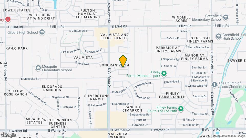 1712 E Palo Blanco Way Map and Location Details