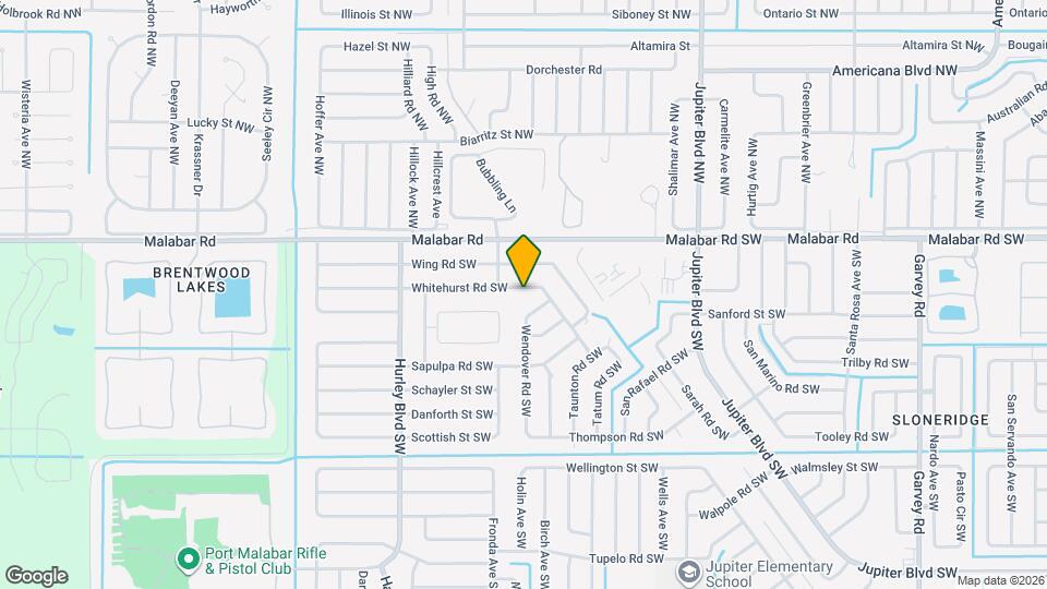 1120 Whitehurst Rd SW Mapa y Detalles de la Ubicación