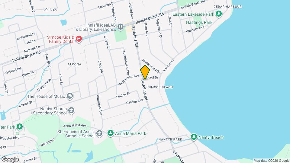 1959 St. John's Rd Map and Location Details