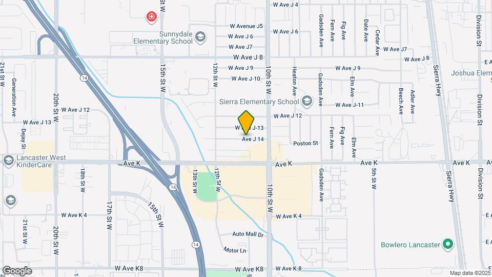 1053 W Avenue Unit J14 Map and Location Details