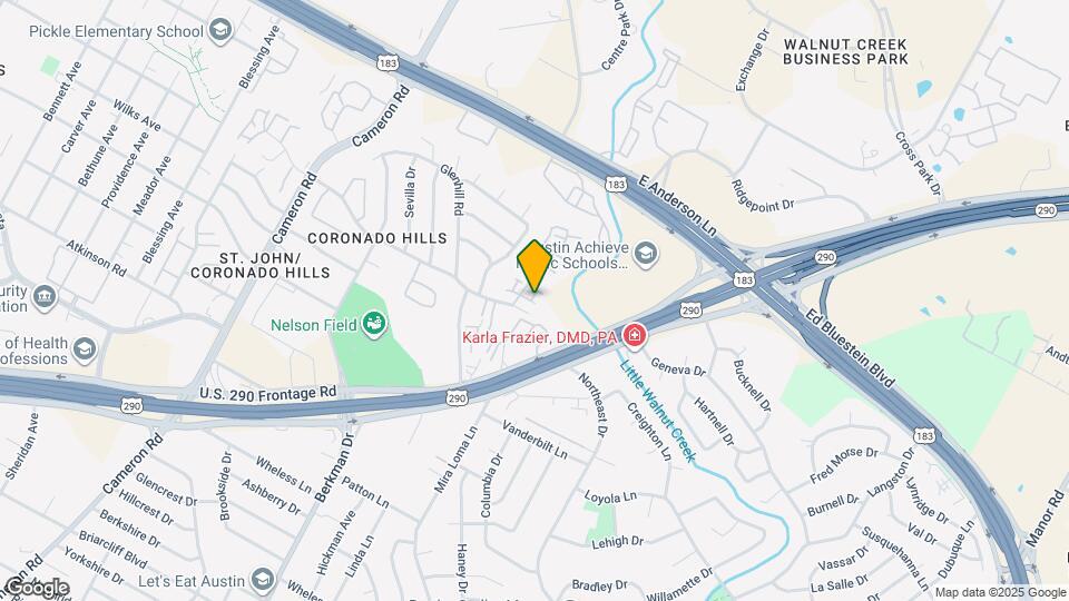 7401 Sordello Dr Map and Location Details