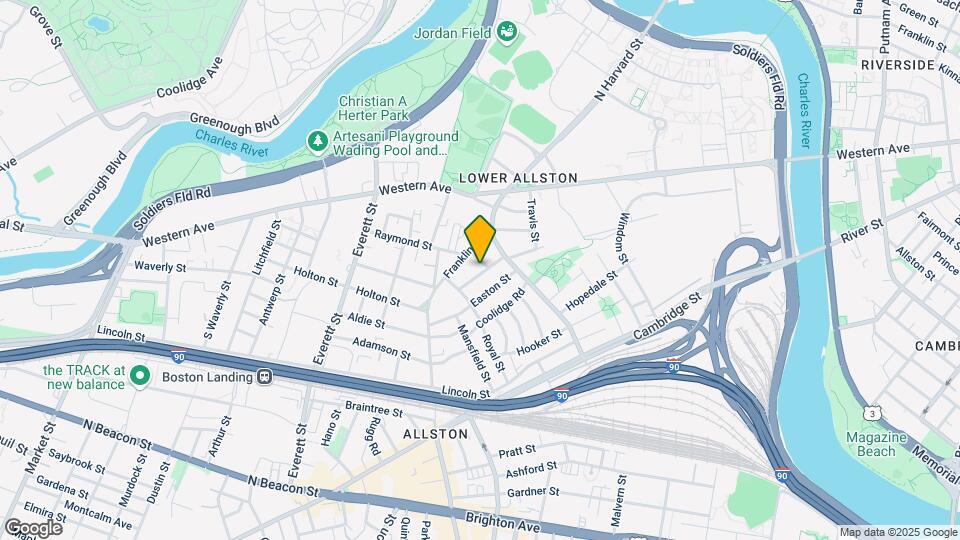 27 Bayard St, Unit 3 Map and Location Details