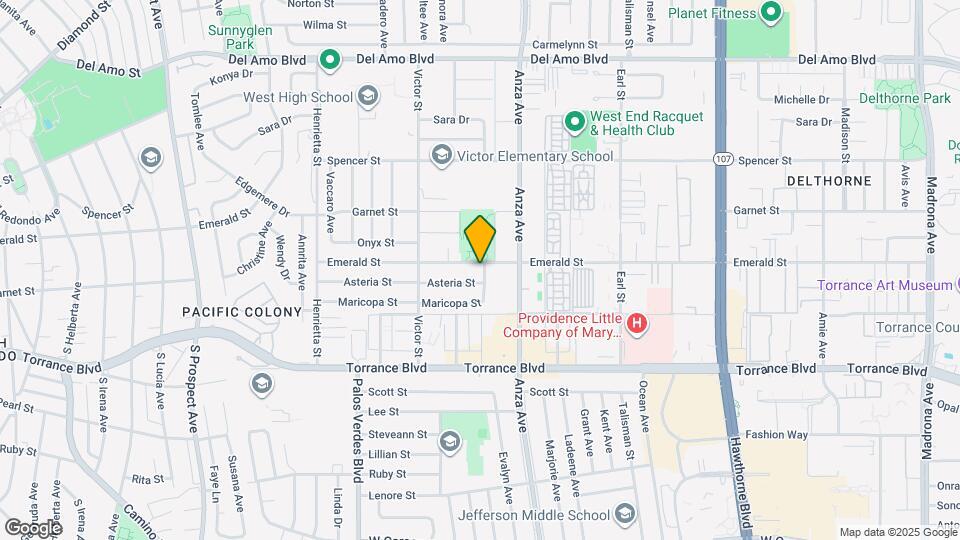 4720 Emerald St Map and Location Details