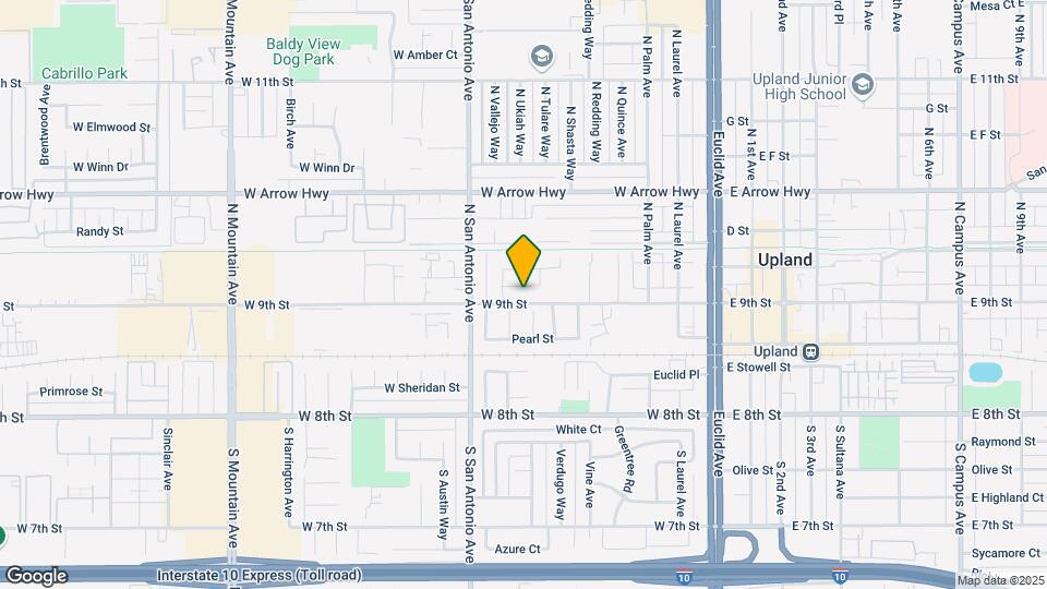 623 W 9th St Map and Location Details