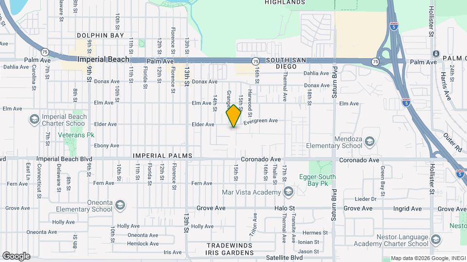 1012 15th St Map and Location Details