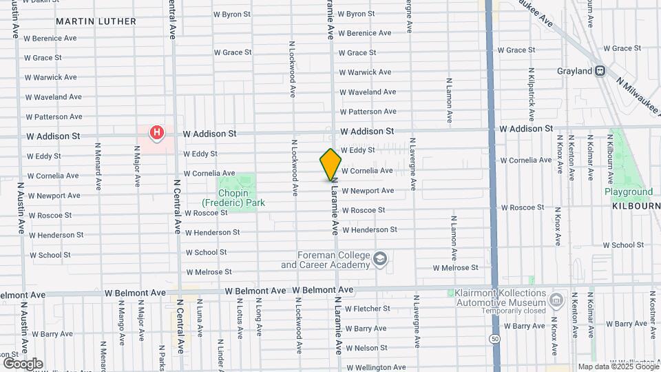 5204 W Newport Ave Map and Location Details