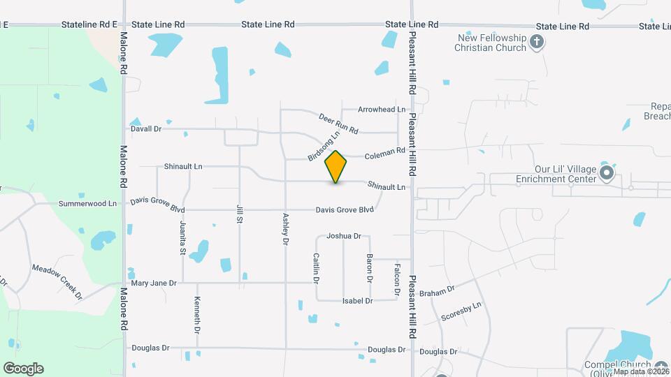 4721 Shinault Ln Mapa y Detalles de la Ubicación