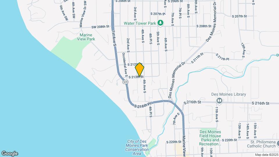 21304 3rd Ave S Map and Location Details