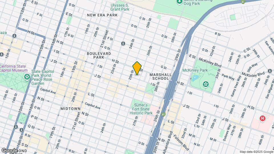 2523 I St Map and Location Details