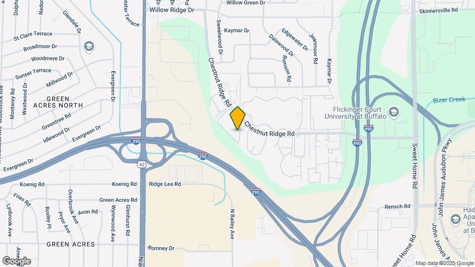 4345 Chestnut Ridge Rd Map and Location Details