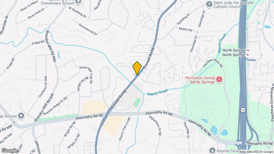 6851 Roswell Rd, Unit H11 Mapa y Detalles de la Ubicación