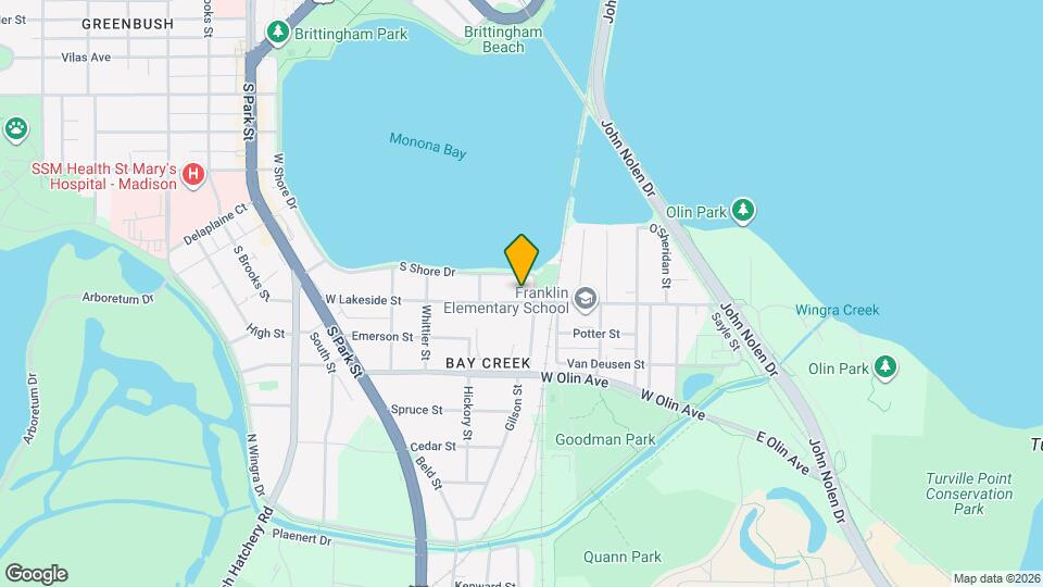 514 W Lakeside St Map and Location Details