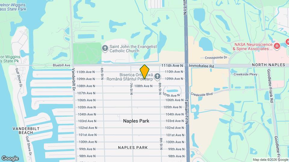 746 109th Ave N Map and Location Details